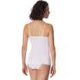 thumbnail image 2 of SCHIESSER Mujer Espagueti, 4-Pack - Jersey sencillo, Serie 95/5, liso Blanco XL (X-Large), 2 of 3