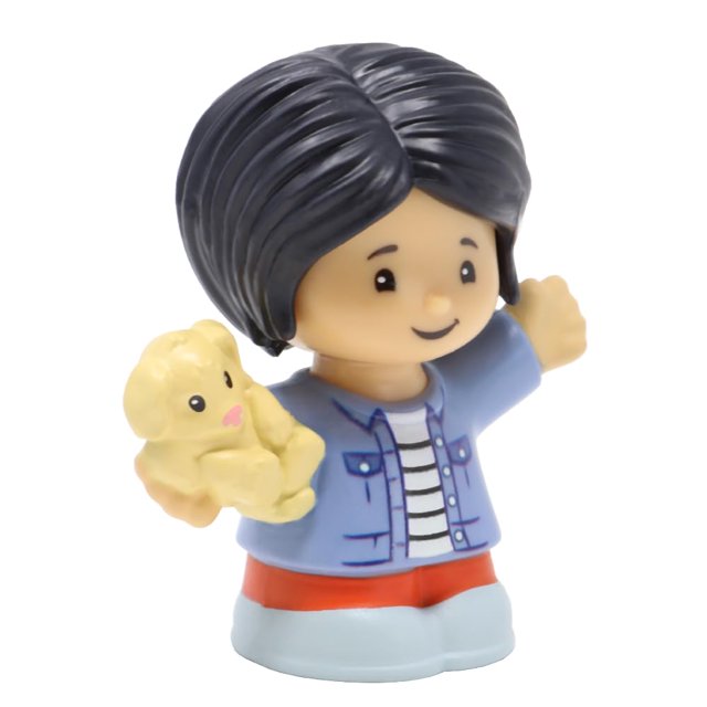 Figura de Mamá Little People de Fisher-Price con Cachorro HVT37
