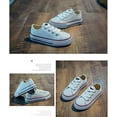 thumbnail image 4 of Boys and Girl Low Top Canvas Kids Lace up Sneakers, 4 of 8