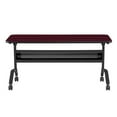 thumbnail image 2 of Flip-N-Go 24 x 60" Rectangular Training Table- LPL, 2 of 2
