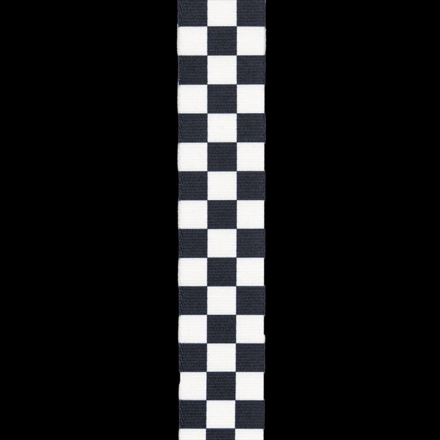 D'Addario Auto Lock Guitar Strap, Skater Checkerboard