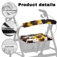 thumbnail image 5 of HELLHERO Sunflower Cow-patterned Back Cover Seat & Back Cover and Waterproof for Outdoor and Indoor Outdoor, 5 of 7