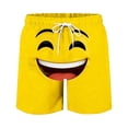 thumbnail image 5 of Omexry Mens Shorts Beach Beach Leisure Summer Beach Pants Swimming Pants Yellow D-Men's beach shorts XXXL, 5 of 5