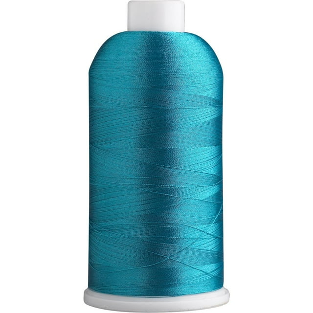 SuperB Fil à Broder en Polyester 40wt 5000m. Bleu Caraïbe 5555