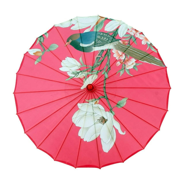 de papel aceitado chino, de danza clásica, a prueba de lluvia, portátil, sombrilla de estilo oriental para disfraces, festivales de Estilo H Yinane sombrilla china