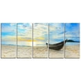 thumbnail image 1 of Design Art Calme Plage Panorama Art Sur Toile, 1 of 3