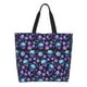 thumbnail image 1 of Disketp purple Skull flower Bolsa Tote Estampada para Mujer, Bolso de Hombro y de Mano para Compras y Viajes, 1 of 8