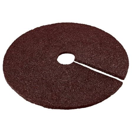 36" Rubber Mulch Tree Ring (Red)