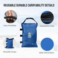 thumbnail image 2 of Bolsa de arena CROWN SHADES para pesos de toldo 17 kg azul, 2 of 8