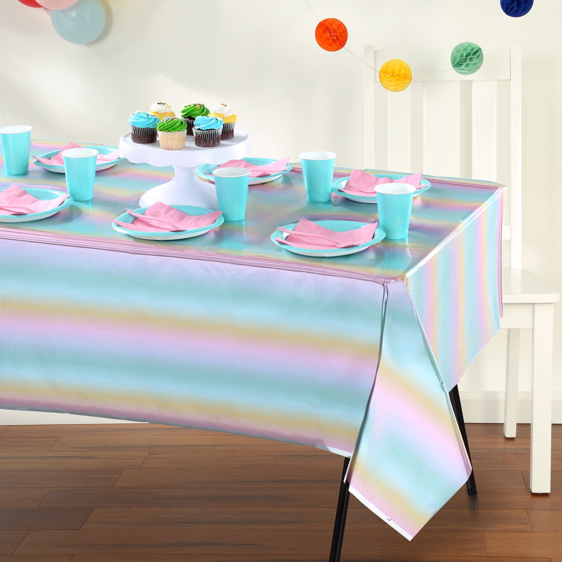Pastel Celebrations Paper Table Cover