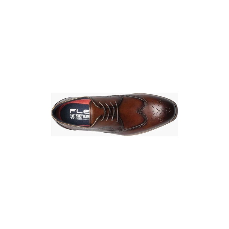 Stacy Adams Brayden Wingtip Oxford Shoes Smooth Leather  display picture 2