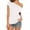 White, variant on Blue Cute Tops for Women, Polyester Graphic Tee Dress, Short Sleeve T Shirts for Women, Trendy Tops for Women 2024, Solid Color Fashion Womens Clothing 2024, Solid Color Spring Tops for Women 2024