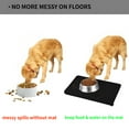 thumbnail image 3 of Silicone Waterproof Dog Cat Pet Food Mats Tray - Non Slip Pet Dog Cat Bowl Mats Placemat - FDA Grade Dog Pet Cat Feeding Mat, 3 of 7