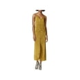 thumbnail image 2 of J.O.A. Womens Button-Down Slip Dress, Green, Medium, 2 of 2