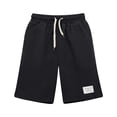 thumbnail image 3 of Aimik Mens Casual Shorts Elastic Waist Bottom Patch Mens Lounge Shorts Summer Soft Comfort Shorts for Home or Weekend, 3 of 5