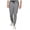 Dark Grey, variant on 9 Crowns Men's Lightweight Jogger Pants-Slim Fitting Sport Cut Zipper Pocket (Light Grey, 2XL)