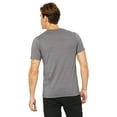 thumbnail image 2 of Bella Canvas Mens CVC Jersey Tee, XL, Heather Storm, 2 of 3