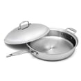 thumbnail image 3 of Heritage Steel Enhanced 5-ply Stainless Saute Pan with Lid (5 quart), 3 of 3