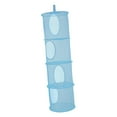 thumbnail image 1 of Bolsa de almacenamiento de malla con compartimentos de 4 niveles, red de almacenamiento de malla colgante, cesta de malla colgante plegable para, 1 of 9