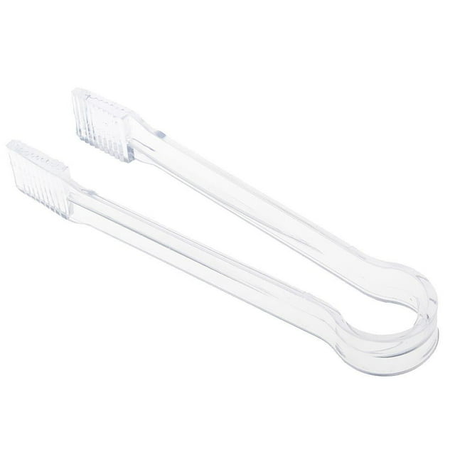 Pinzas para Servir Sunnimix Clip de la ensalada de la comida del hielo Claro 16cm
