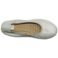 thumbnail image 6 of Ollio Women's Shoes Glitter Slip On Comfort Basic Ballet Flats F118, 6 of 6