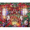 thumbnail image 1 of Casse-tête Classique de Cheminée Festive de Noël - 1000 Pcs, 1 of 4