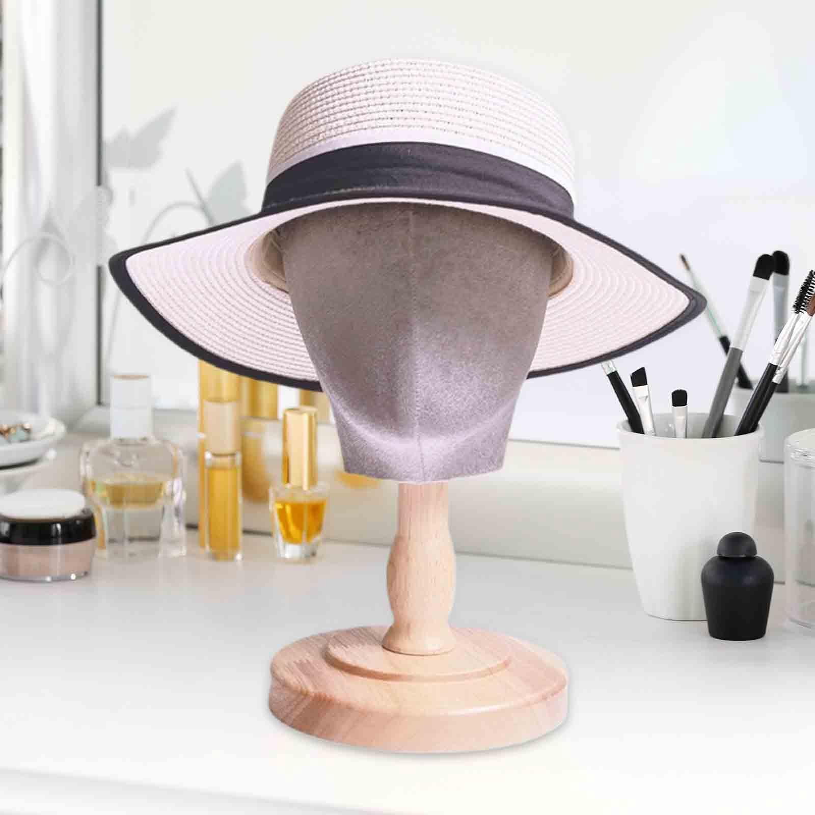 FITYLE s Head Mannequin Head for s for Hair Braiding s Making Display Retail Wood Base