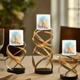 thumbnail image 4 of Kuiaobaty Starfish Beach Pattern 4 Packs Flameless LED Battery Candles with Colored Light Waterproof Pillar Fake Candles with Remote for Wedding Beach Party Decor Home Decoration, 4 of 7