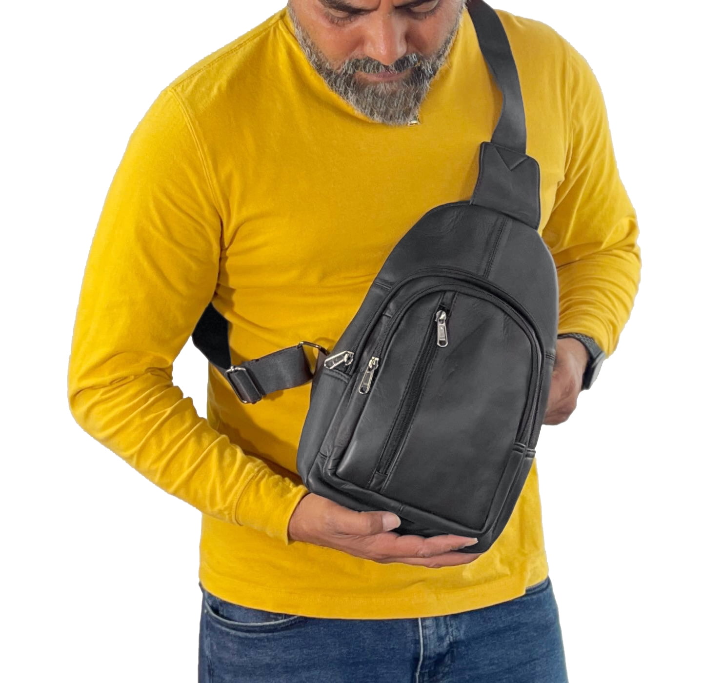 Sling Bag Crossbody Bag Shoulder Pack Lightweight Travel Hiking Men Women-by Bullz
