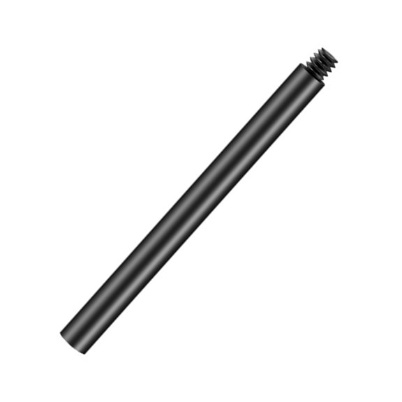 7829 Durability Aluminum Alloy Tripod Extender with 1/4"Male Thread Extension Rod Compatibility for Camera Photography Mounts
