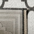 thumbnail image 4 of SAFAVIEH Beach House Richard Geometric Indoor/Outdoor Runner Rug, Light Grey/Charcoal, 2'2" x 6', 4 of 8