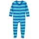 thumbnail image 5 of Gerber - Paquete de 2 Pijamas con pies para bebé, Tiburones Azules, 6-9 Meses, 5 of 7