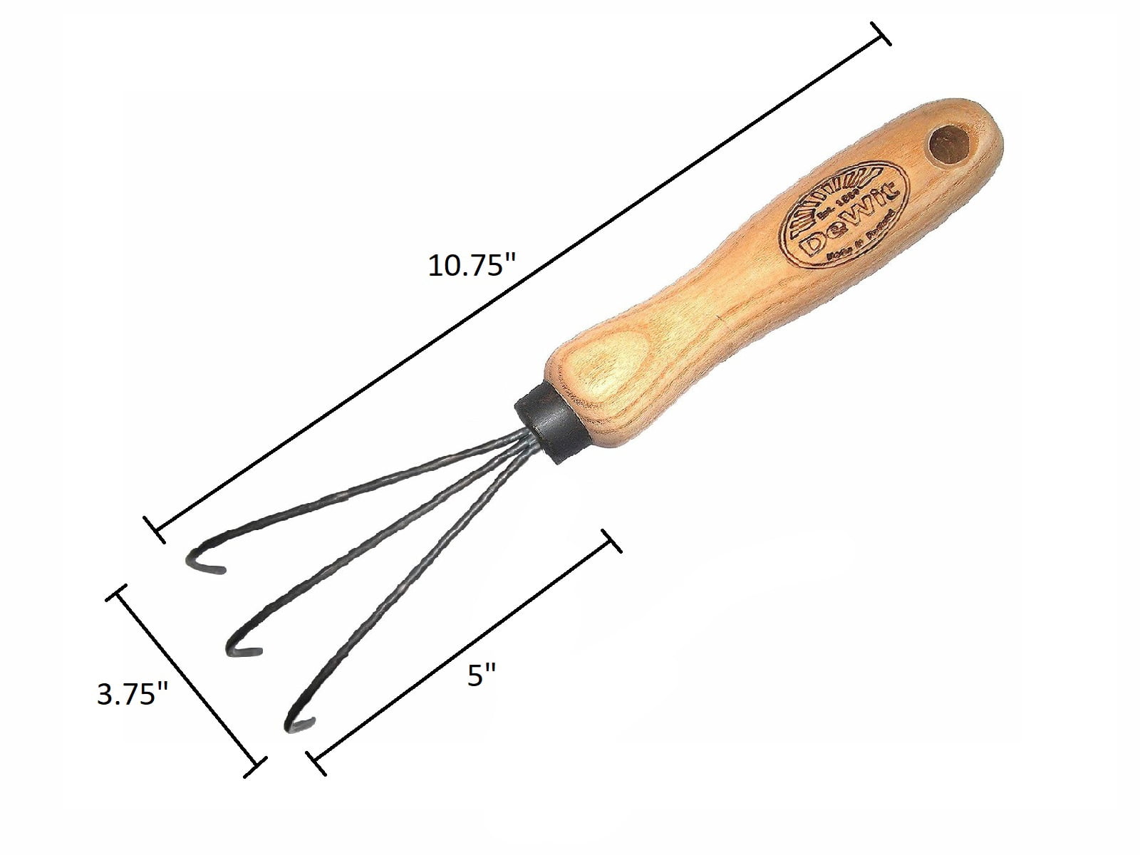 DeWit Spring Tine Hand Cultivator