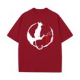 thumbnail image 7 of Yopmin Funny Cat Shirts Crew Neck Short Sleeve Graphic Tees Summer Casual Cotton Tops for Party Daily Wear, 7 of 7