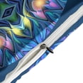 thumbnail image 4 of Mandala Bedding Set, Microfiber D Color Bedding Set Hypoallergenic Duvet Covers with Pillowcases Bohemian, Double, 4 of 5