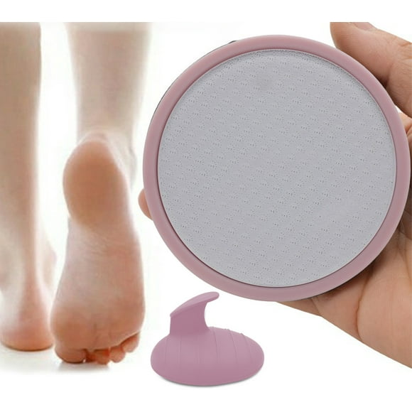 Fiudx Lima para Pies, Eliminado Callos Soft Feet Solution, Pies Grandes y Ligeros, Herramienta de Pedicura para Superficies Secas y Húmedas, Suavizador de Talones, Apto para Ducha, Incluye Punta Hume