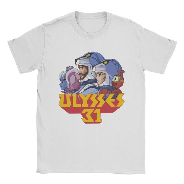 Camisetas de Ulysses 31 para hombre y mujer ropa de calle de algodón de manga corta informal y diaria estilo Harajuku Vintage impresionante