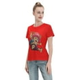 thumbnail image 4 of T-Shirt Basique à Manches Courtes pour Femmes une Pièce Chopper, 4 of 6
