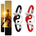 thumbnail image 4 of Pulsera Sun Moon 2 Piezas Acero Inoxidable para Mujeres Y Hombres Regalo El Día San Valentín, 4 of 9