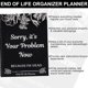 thumbnail image 3 of Cuaderno organizador End of Life Planner Lo siento, es tu problema, 3 of 6