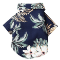 thumbnail image 1 of Disfraz hawaiano para perro, incluye camisetas geniales para cachorro, ropa de verano, moda Retro divertida y linda para perro, 1 of 6