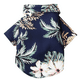 thumbnail image 1 of Disfraz hawaiano para perro, incluye camisetas geniales para cachorro, ropa de verano, divertido y adorable perro de moda retro., 1 of 6