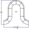 thumbnail image 5 of Flash Furniture Hercules Alon 10 Piece Reception Seating in Black, 5 of 5