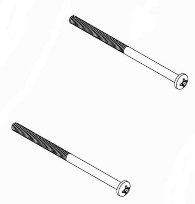 Moen 163 2.35" Escutcheon Screws Nickel