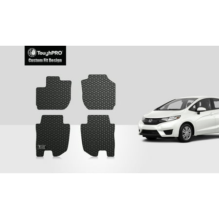 Toughpro Honda Fit Cargo Mat All Weather Heavy Duty Black