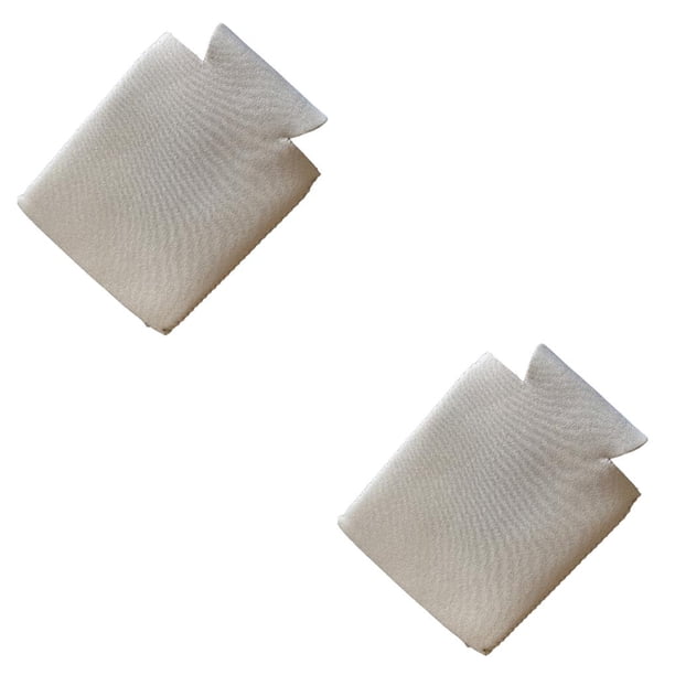 Bearachild Lata de cerveza en blanco Manga enfriadora Neopreno Fiesta plegable Color liso Bebida protectora Soporte de enfriamiento Botellas de Blanco 2piezas