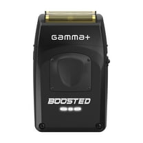 GAMMA  Boosted Cordless Double Foil Shaver with USB-C, Micro Trimmer, Black