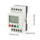 thumbnail image 5 of Kenally Universal AC DC LCD Monofásico Bajo Sobre Voltaje Protector Relé de protección ajustable Dispositivo de protección para riel de guía de 35 Herramientas eléctricas SVR1000/AD220 Kenally TO007993-02, 5 of 6