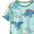 thumbnail image 3 of WOYY Boys Loungewear Soft Cotton Short Sleeve Top Shorts Leisure Outfits Sleepwear Set, Sizes 7-8, 3 of 5