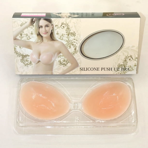 Adhesivo invisible de silicona para el pecho Sujetador de silicona Adhesivo anti-luz Adhesivo para el pecho Adhesivo push-up de silicona Adhesivo push-up para el pecho